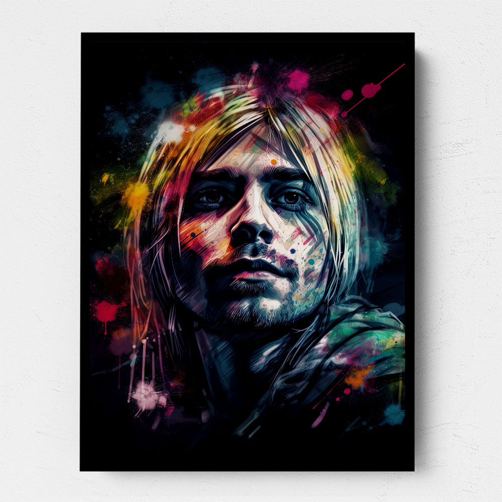 人気メーカー・ブランド Kurt Cobain Art Wall 絵画